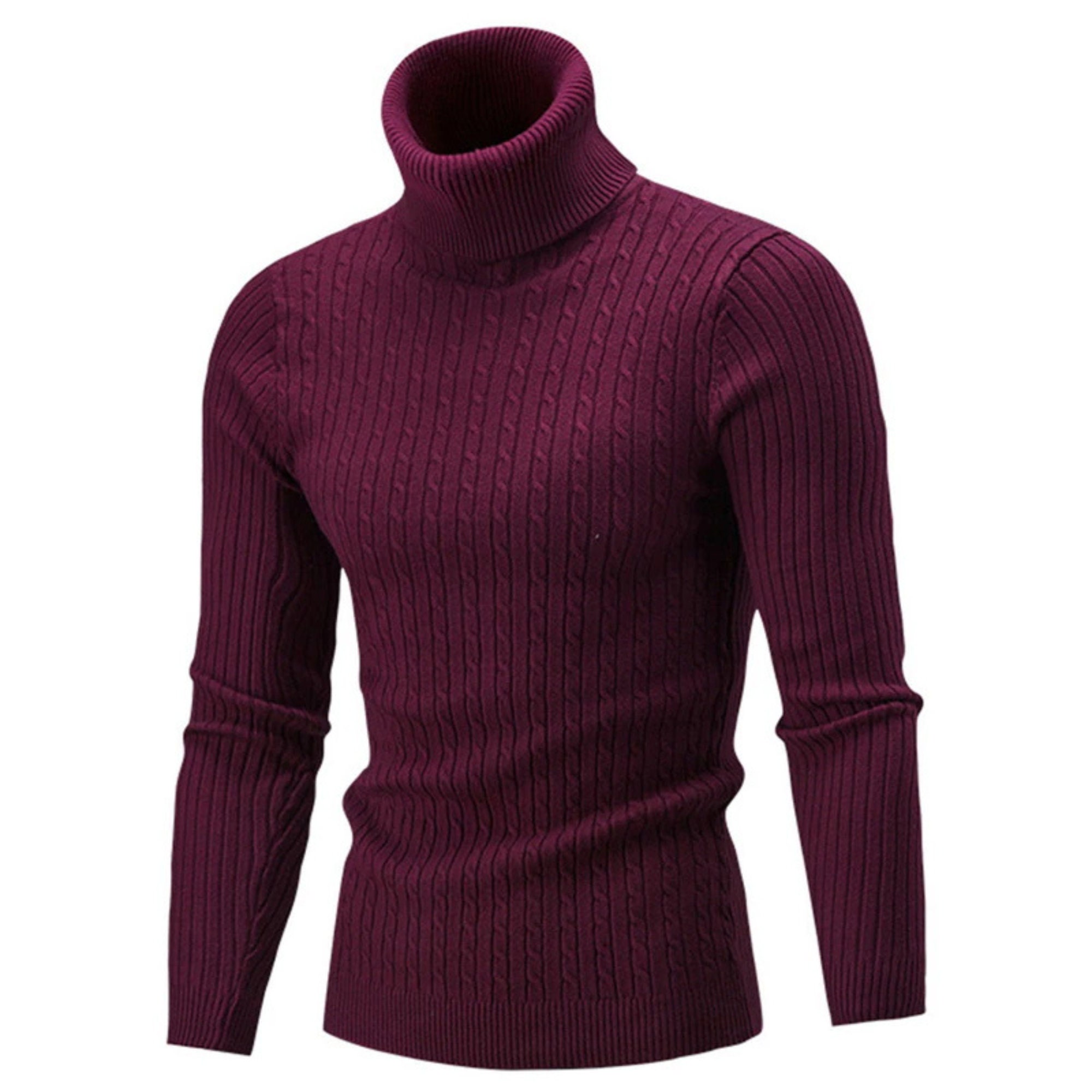 Autumn Winter Men's Turtleneck Sweater Fall Men's - Etsy