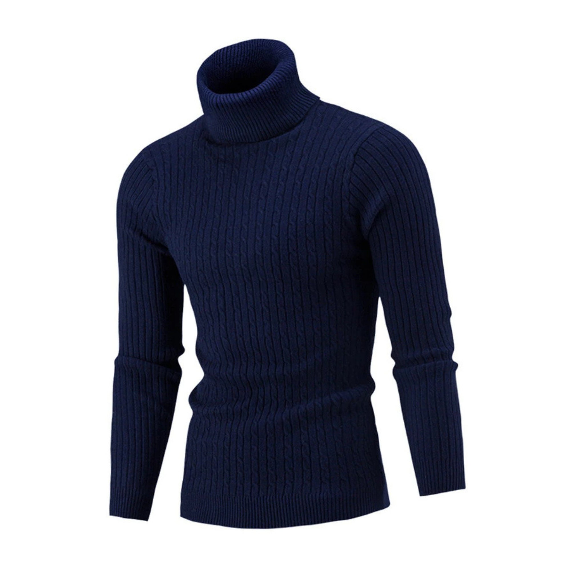 Autumn Winter Men's Turtleneck Sweater Fall Men's Etsy
