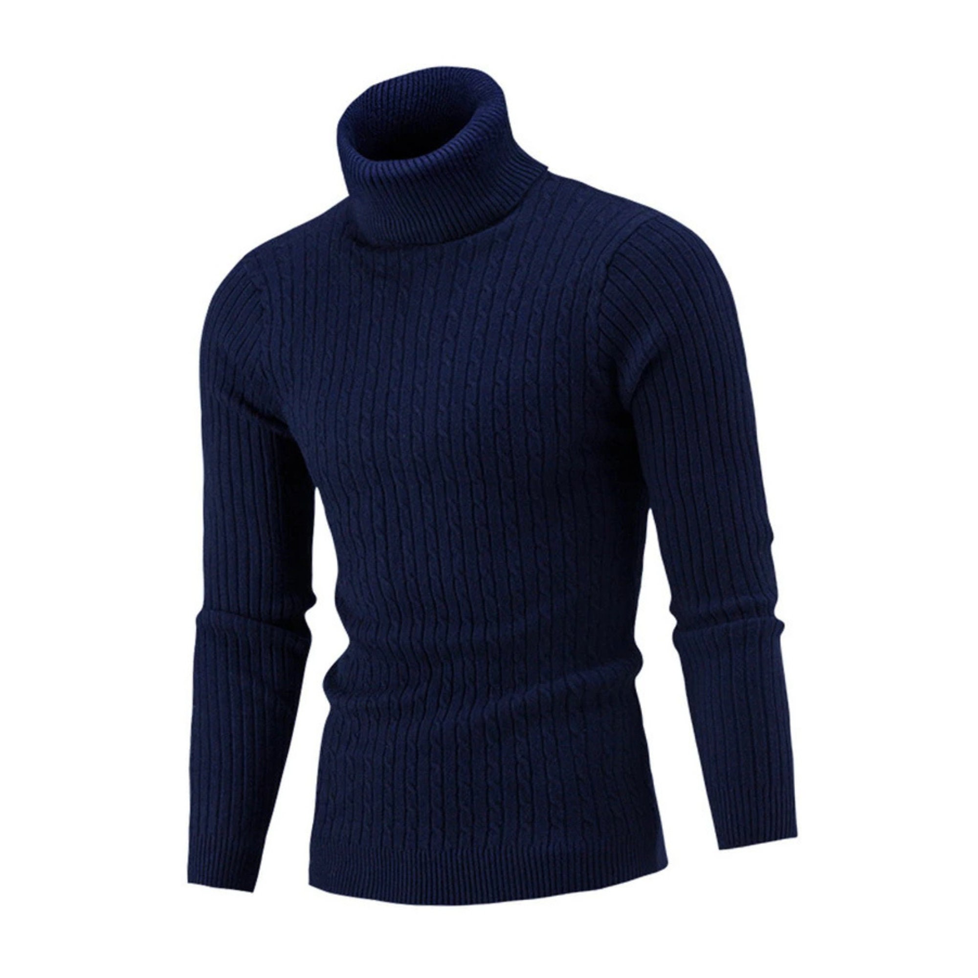 Autumn Winter Men's Turtleneck Sweater Fall Men's - Etsy