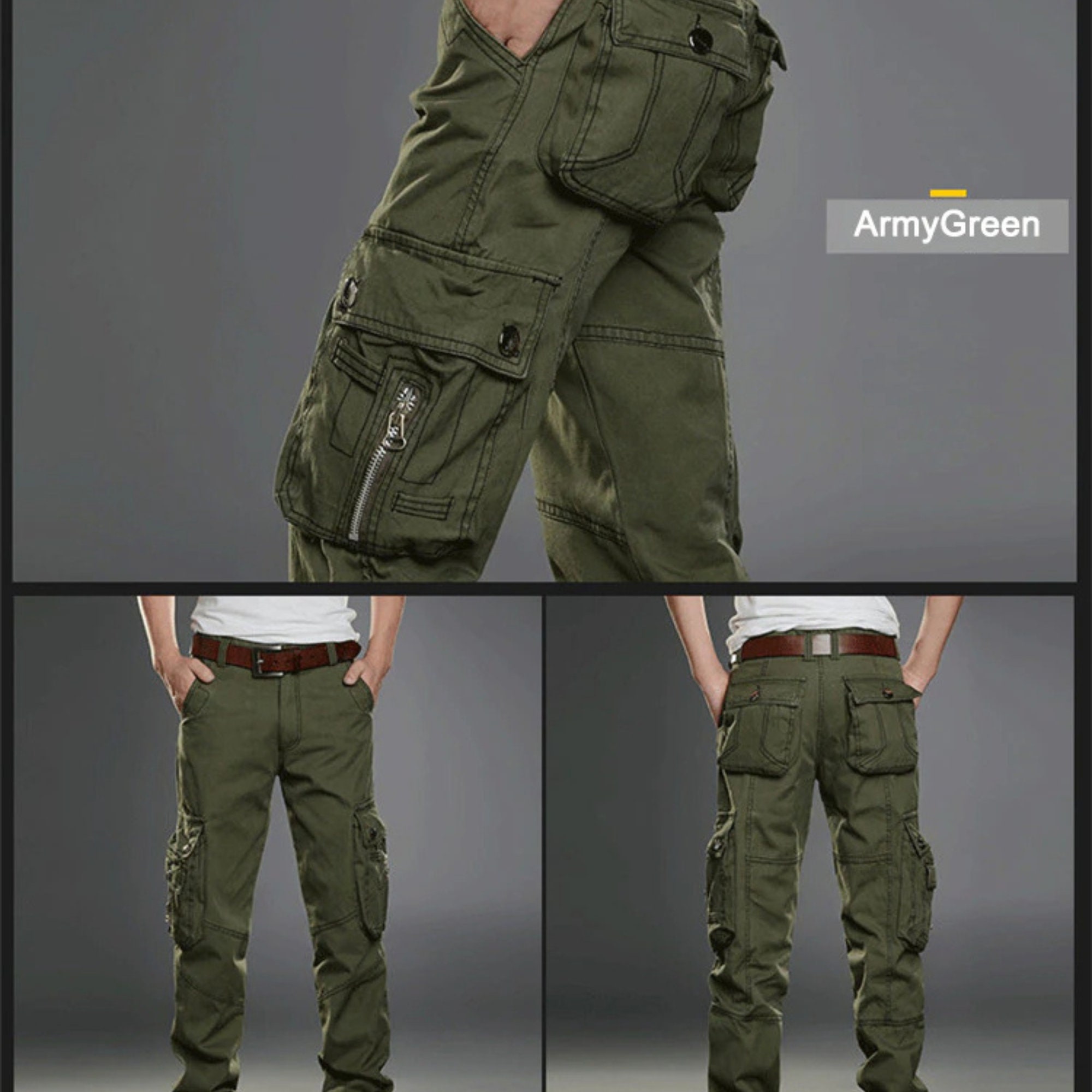 Army Green Military and Tactical Cargo Pants Men's Cargo - Etsy