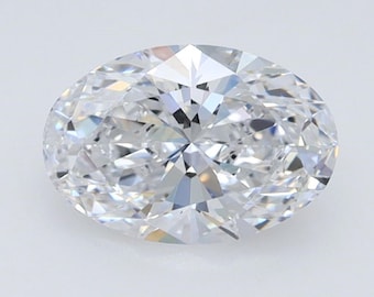 0.50-5.00 CT CVD Stone IGI Certified Oval Lab Grown Diamond