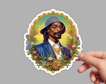 Snoop Dogg Sticker - Snoop Dogg Decal - Premium Vinyl Sticker