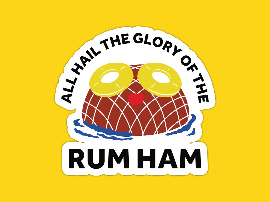Rum Ham Frank Reynolds Sticker Etsy