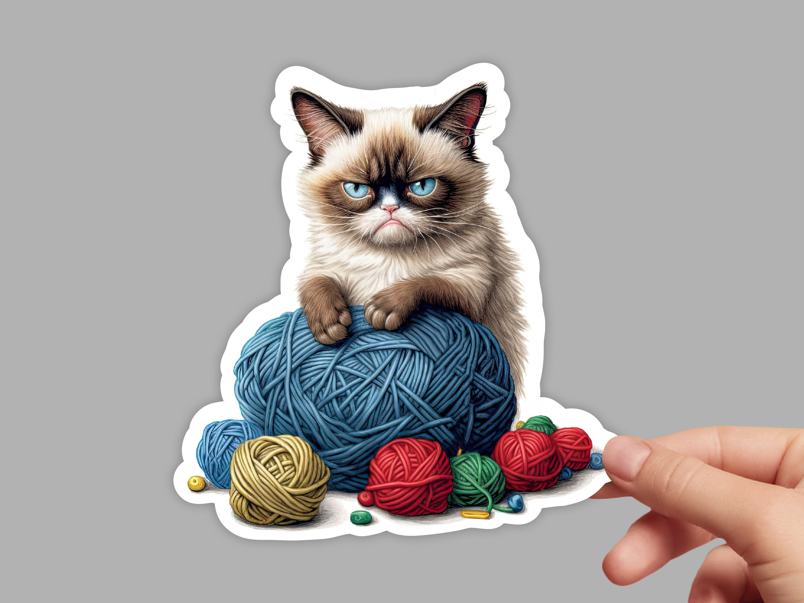 Grumpy Cat Window Decal