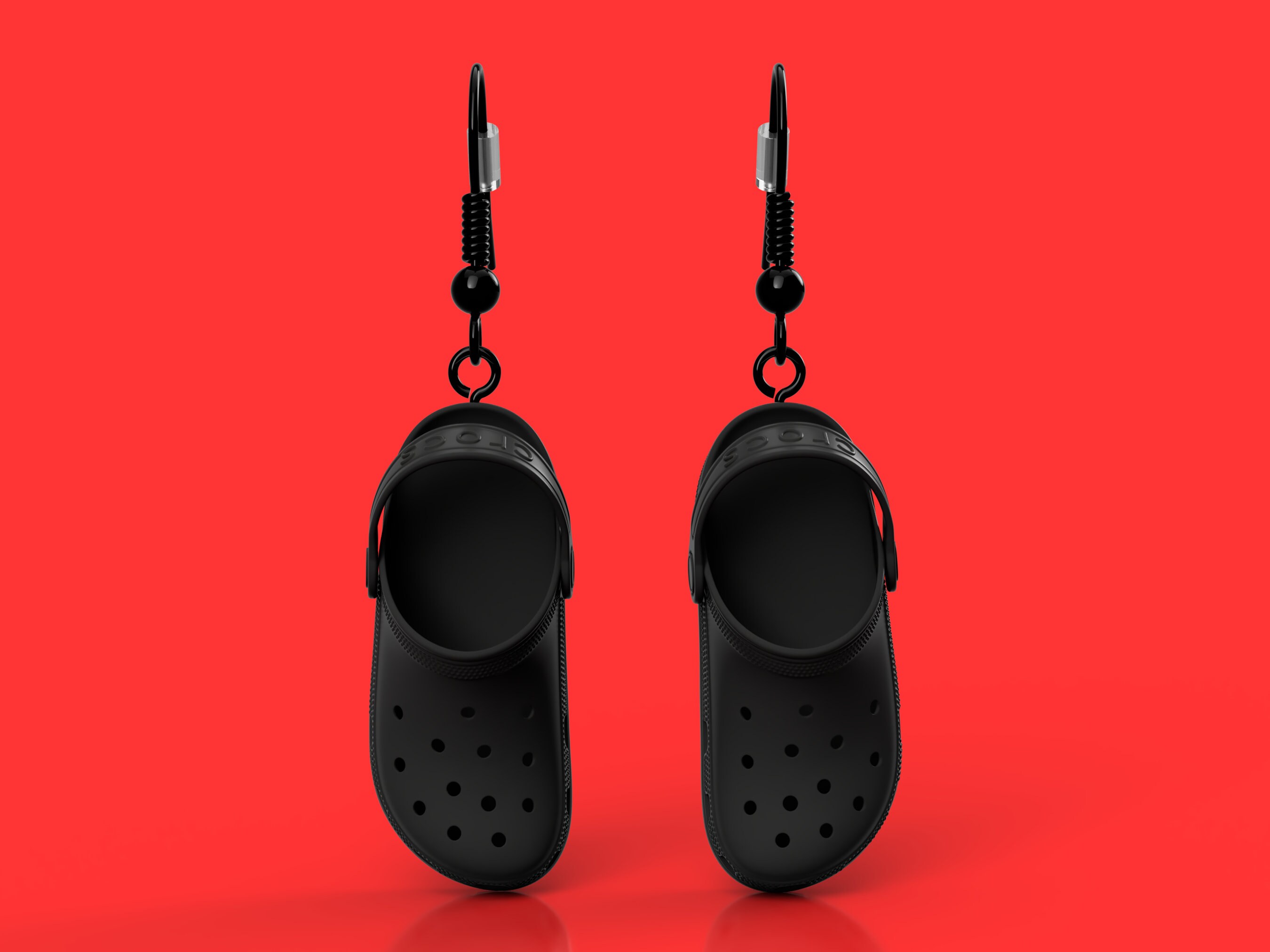 Crocs earrings shop