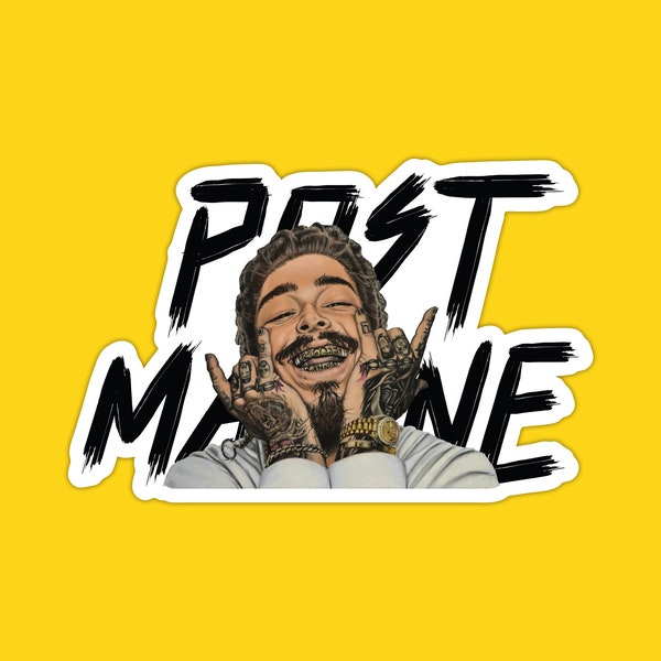 Post Malone Sticker Etsy