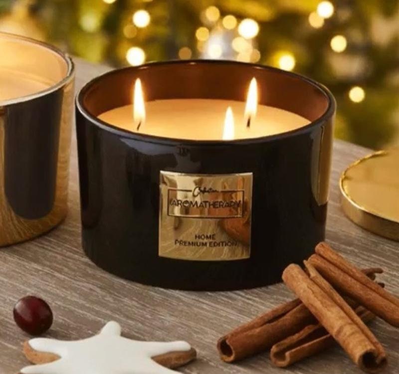 Candle vanilla 550g , burning time 40 h , Prestige Refined Fragrance Premium Unique luxury home, for evry day, beatiful smell