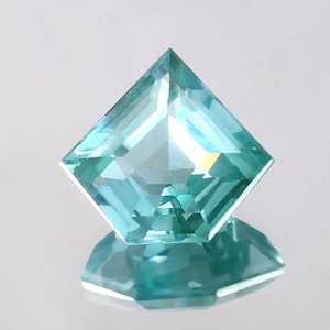 8 Ct Bi-Color Ceylon Parti Sapphire: AAA Flawless Fancy Cut Gemstone