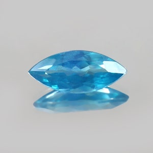 Blue Green Ceylon Parti Sapphire: Marquise Cut Gemstone (5.70X13X4mm)