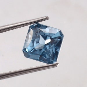 AAA Flawless Sky Blue Aquamarine Loose Asscher Cut Gemstone Excellent Quality, Beautiful Fashion Jewelry & Ring Making Product 4 Ct