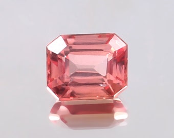 AAA Grade Ceylon Padparadscha Sapphire Gemstone Cut, Loose Radiant Cut Padparadscha Cut Stone Top Quality Jewelry Tools & Ring Raw 4.50 Ct