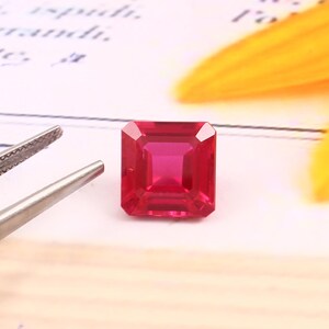 Saphir violet impeccable AAA, pierres précieuses en vrac, taille fine, bagues en saphir d'excellente qualité et fabrication de bijoux, 11 mm, 8 carats
