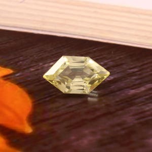 AAA Ceylon Yellow Sapphire: 11.90 Ct Fancy Cut Gemstone