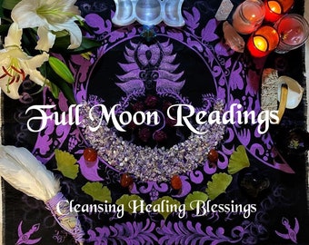 Full Moon  Psychic Readings and Healing ~ Cleanse, Release, Heal, Manifest. Full Moon Event. Flower Moon 23 May
