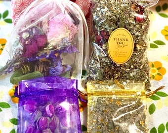 Womb Rebalance Nourish and Cleansing, Sacral Herbal Ritual, Divine Feminine Herbal Kit, Healing, Empowerment,Upgrade.Wicca,Spiritual Rituals