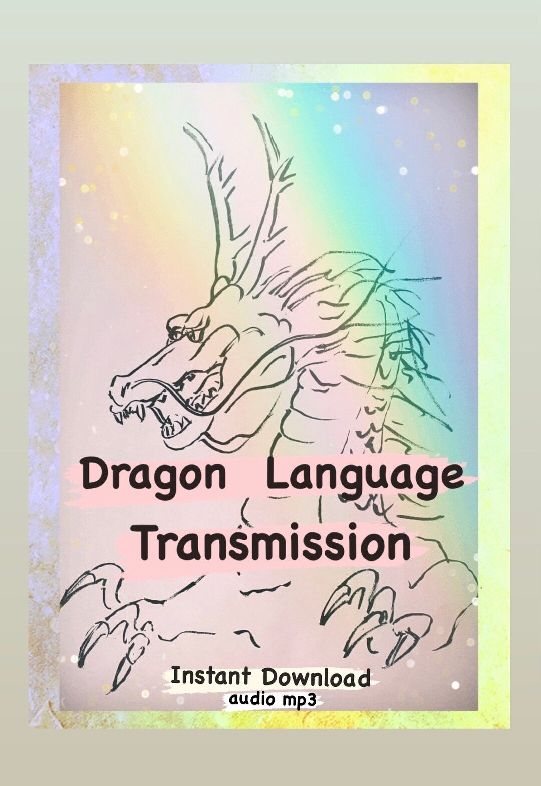 Dragon Language Transmission - Etsy