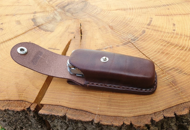 Leatherman Wave Sheath Holster Holder Pouch, Handmade Leather, Multi