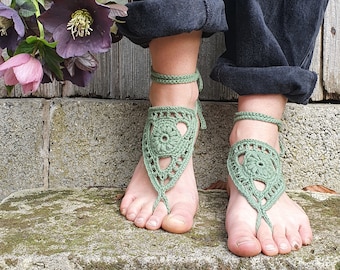Crochet Pattern WAYFARER BAREFOOTSANDALS PDF Pattern