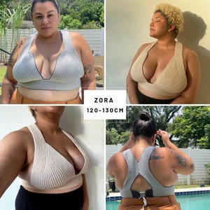 Crochet Top Pattern, Zora Bralette, (PDF),Adjustable Design, English, Instant Download, WOOD & YARN image 7
