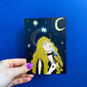Stevie Nicks Postcard