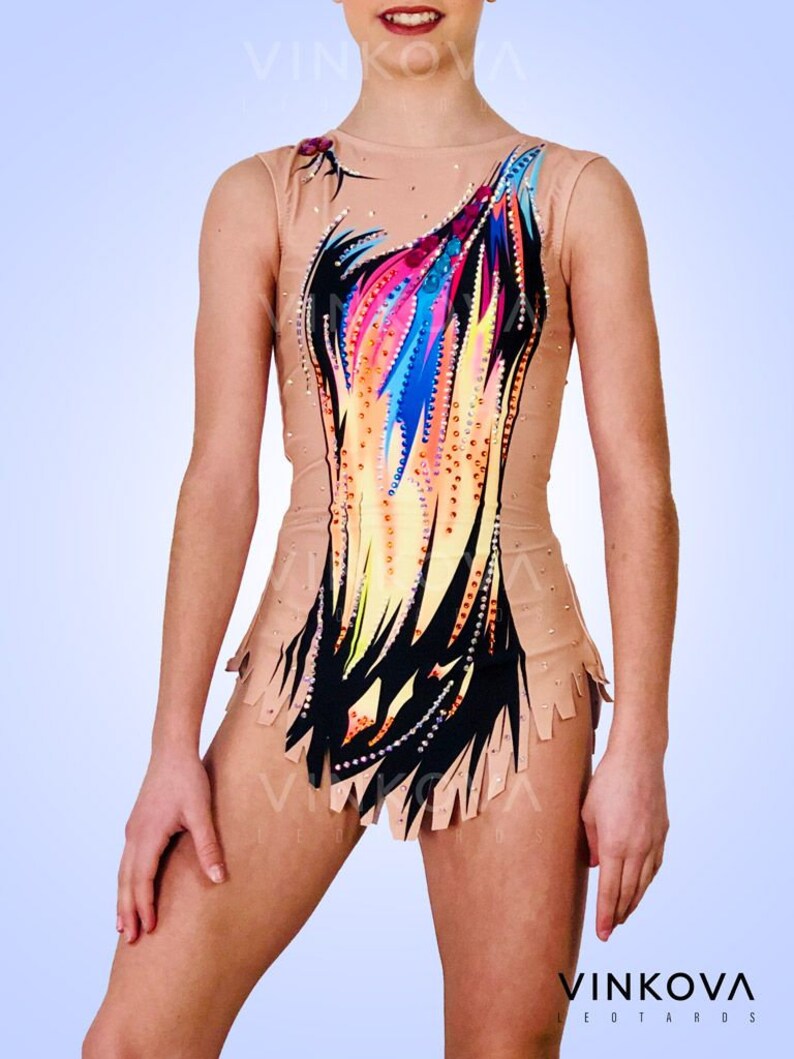 Rhythmic Gymnastics Leotarda Leotard Rhythmic Gymnastics Etsy