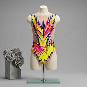 Rhythmic gymnastics leotard, rhythmic gymnastics leotard, artistic gymnastics leotard, figure skating, acrobatic gymnastics - HAWAI image 1