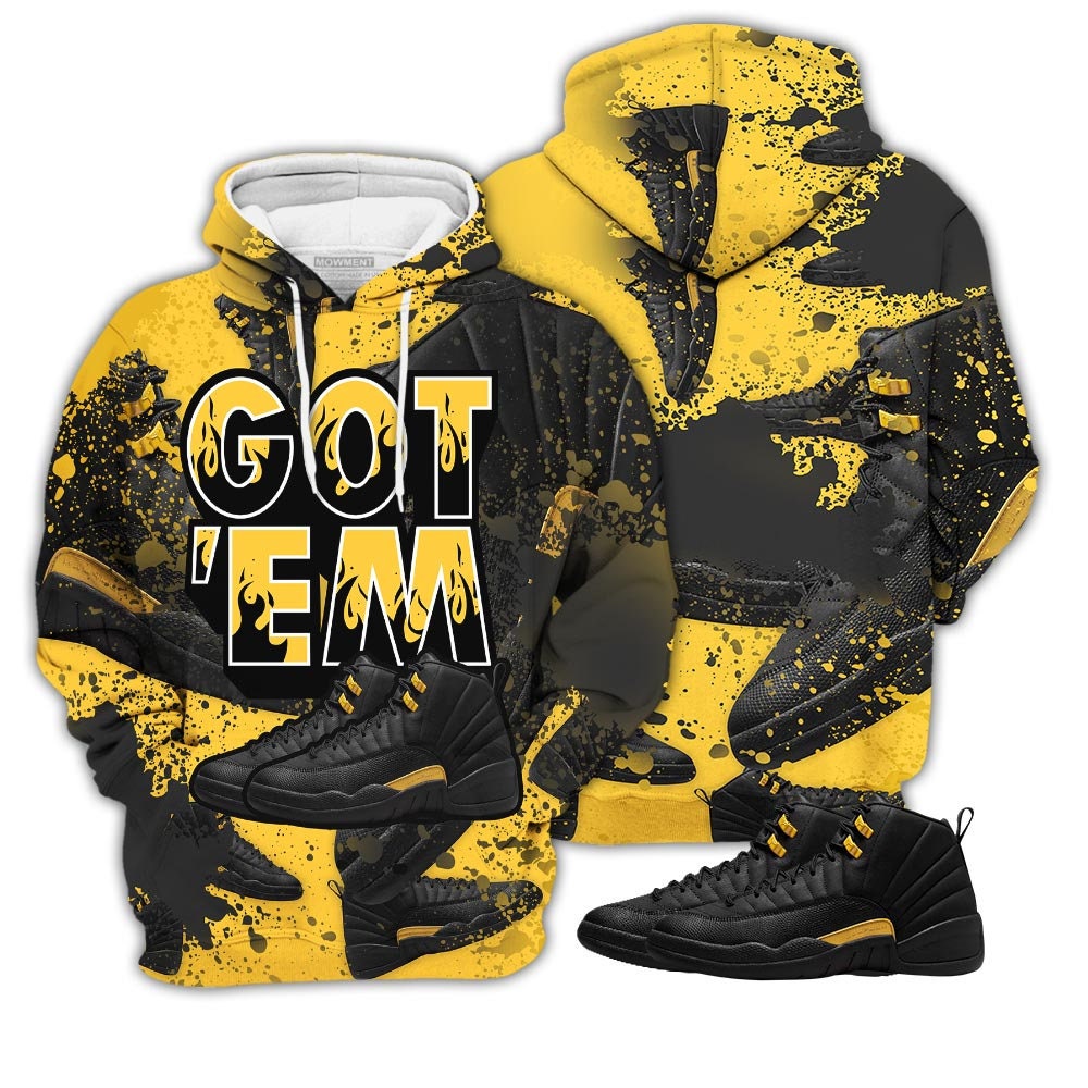 michael jordan shoes black and yellow