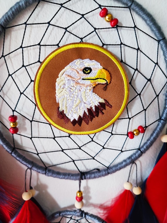 Native Eagle Dreamcatcher Native American Tribal Dreamcatcher Wall