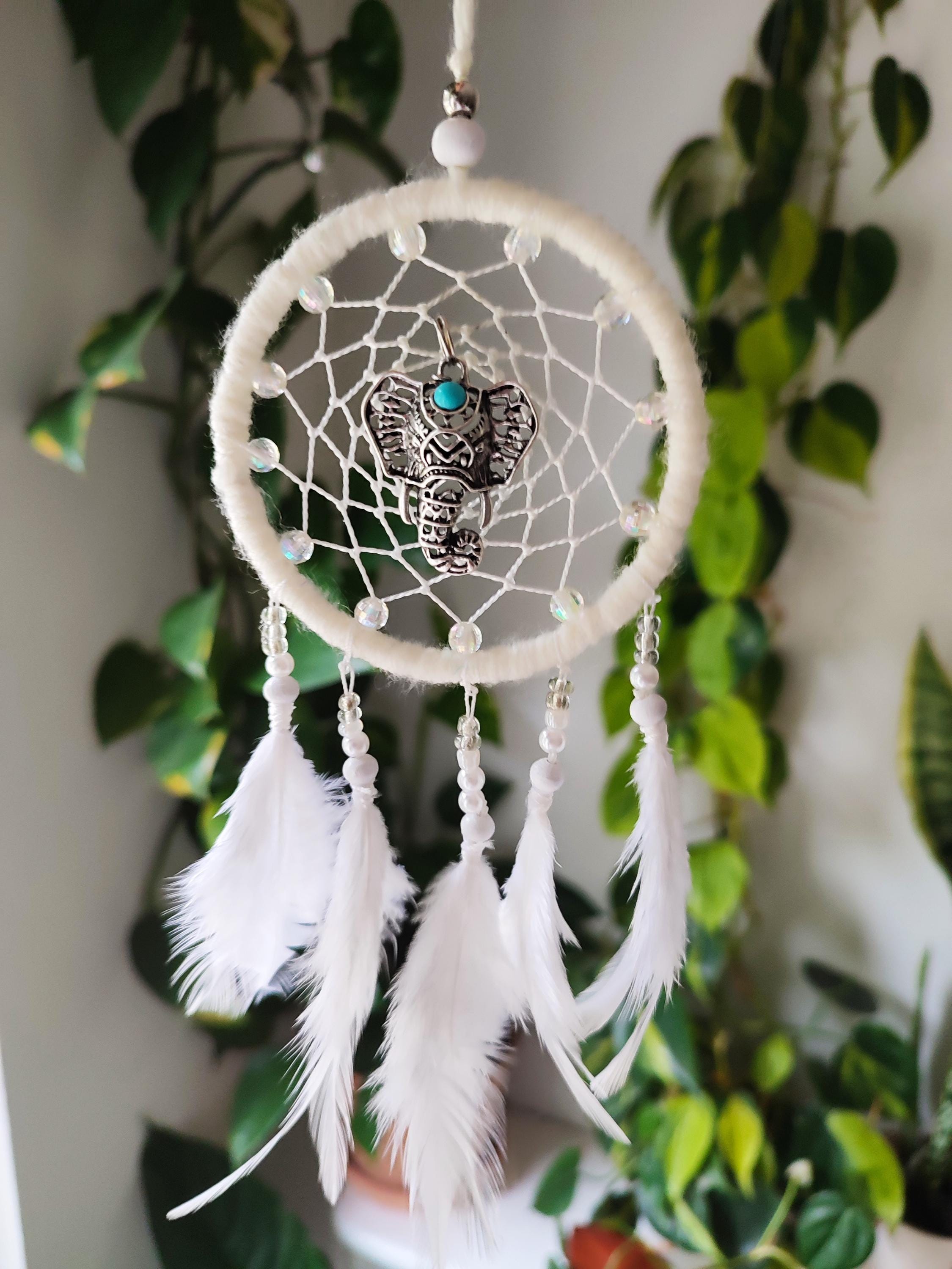 MH Villa Accessoires De Voiture à Suspendre - Attrape-rêves élégant Pour Voiture - Charme Pour Décoration De Voiture - Ornement élégant Fait Main Pour