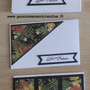 Carte OSW " PLus vrai que nature" format paysage