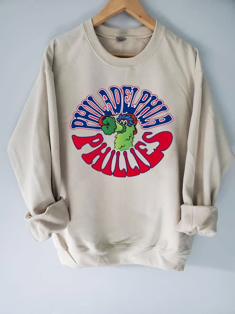 Discover Phillie Phanatic Cartoon Sweatshirt, Phillies 2022 Sweatshirt
