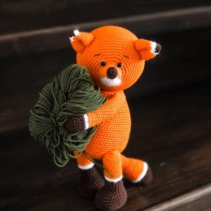 Crochet fox pattern amigurumi