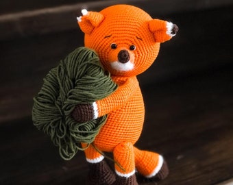 Crochet fox pattern amigurumi