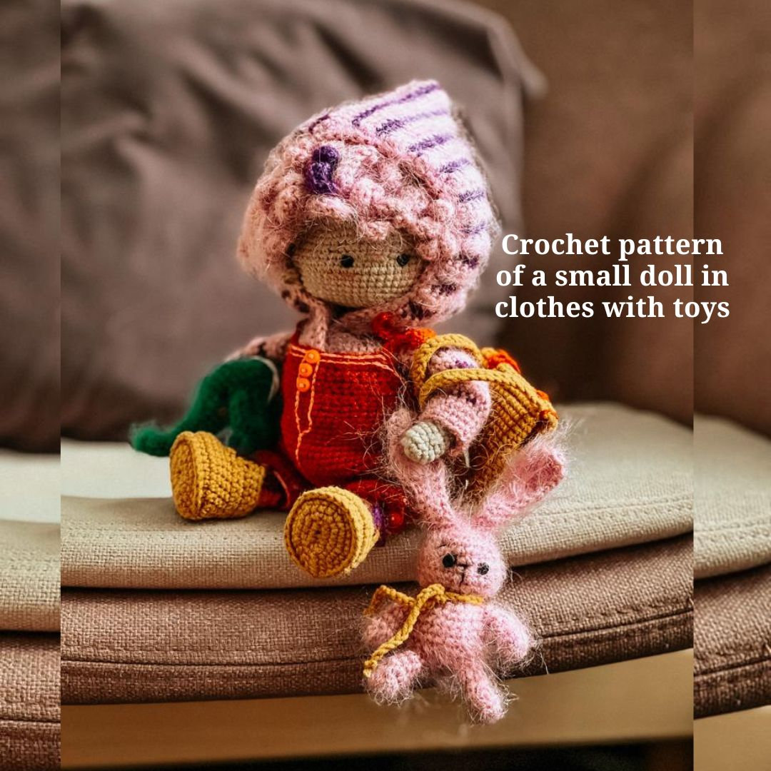 Crochet small sale doll