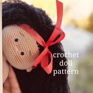 Crochet doll amigurumi pattern