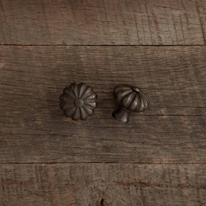 Zonnebloemknop | Bronzen afwerking
