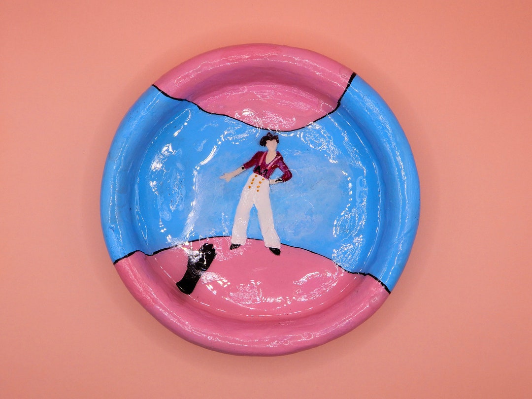Harry Styles Clay Tray/ Ashtray/ Home Decoration/ Handmade Etsy