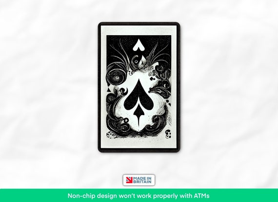 Credit Card Skin ace of Spades 