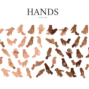 Manos familiares svg clipart, mano abstracta de padre Mather, mano de niños svg, tomados de la mano, manos de bebé. Arte abstracto svg imágenes prediseñadas