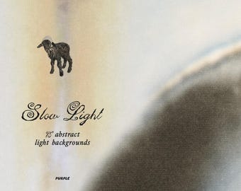 75 Abstract Light Backgrounds, Soft Grainy Textures - Slow Light