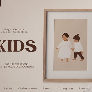 Imágenes prediseñadas de impresiones abstractas de bebés, imágenes prediseñadas de pósteres de guardería, ilustraciones de madres lactantes