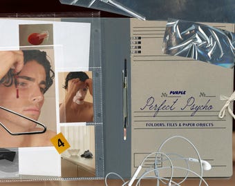Editorial Collage Kit, Paper Folders, Files & Objects (Digital Download)