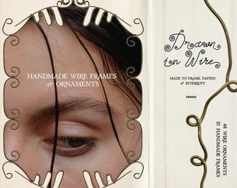 Handmade Wire Frames & Ornaments – 58 Transparent PNG Collage Elements