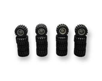Lego Wheels Tires 6014b 6015 6014bc04 87697 21mm D. x 12mm (Lot of 16) Gray Wheels Vintage Replacement Parts Lego Vehicle Tires Lego Bricks