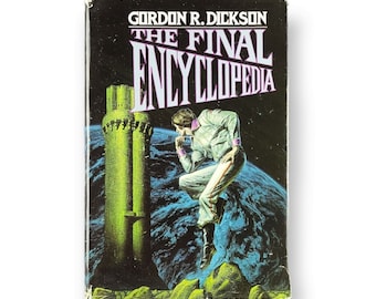 The Final Encyclopedia by Gordon R. Dickson Book Club Edition (Vintage, BCE, Hardcover, 1985) ACE Science Fiction / Sci Fi Novel