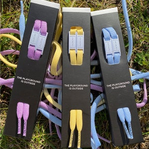 UV-activated flat shoelaces with color change - OCULTO