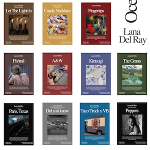 Did you know there&#39;s a tunnel under ocean blvd posters, lana del rey 14 posters (digital download)