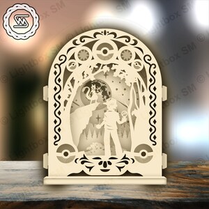 Pokemon 1 - Popup SVG Cutting File, Popup card SVG, Popup gift Cricut