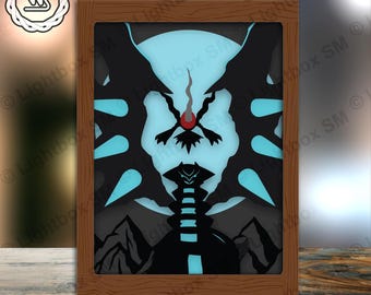Pokemon 85 Papercut Light Box Template: 3D Shadow Box SVG (Digital Download)
