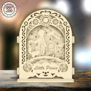 Little Prince - Popup SVG Cutting File, Popup card SVG, Popup gift Cricut